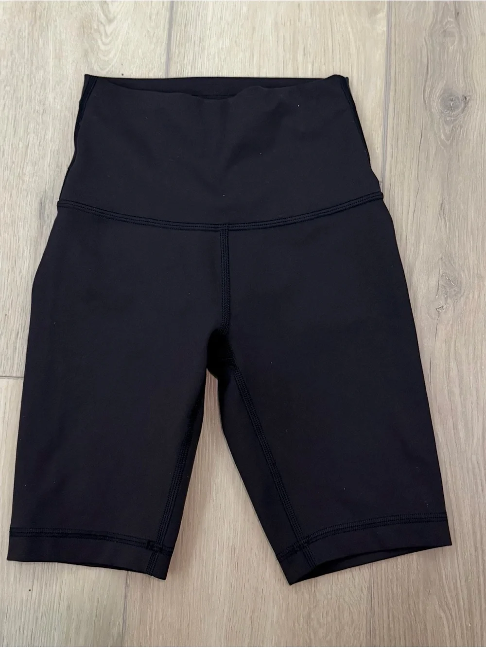 lululemon athletica Women's Black High-Rise Bike Shorts